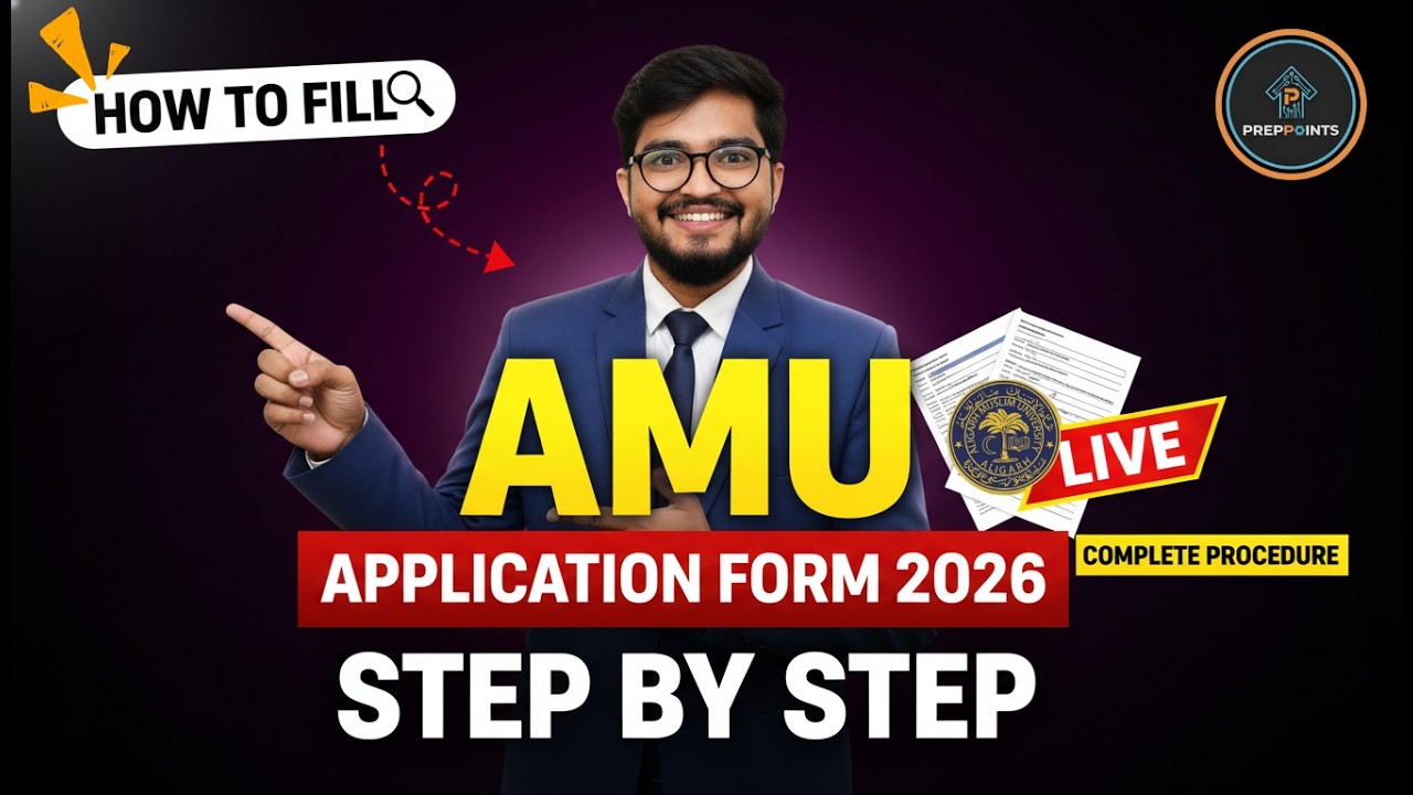 AMU Application Form 2026 LIVE | Kaise Bhare Step by Step | Avoid Mistakes