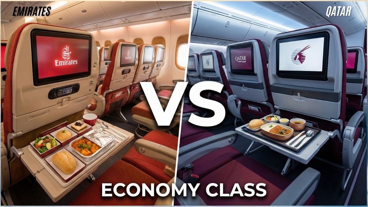 Эконом-класс Emirates против эконом-класса Qatar Airways: что НА САМОМ ДЕЛЕ лучше?