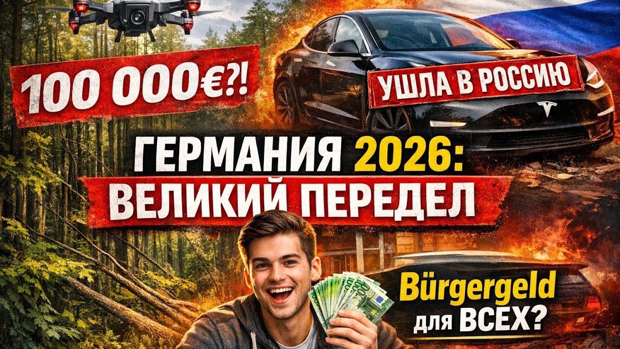 ГЕРМАНИЯ 2026: Штраф 100.000€ за поход в лес! 
