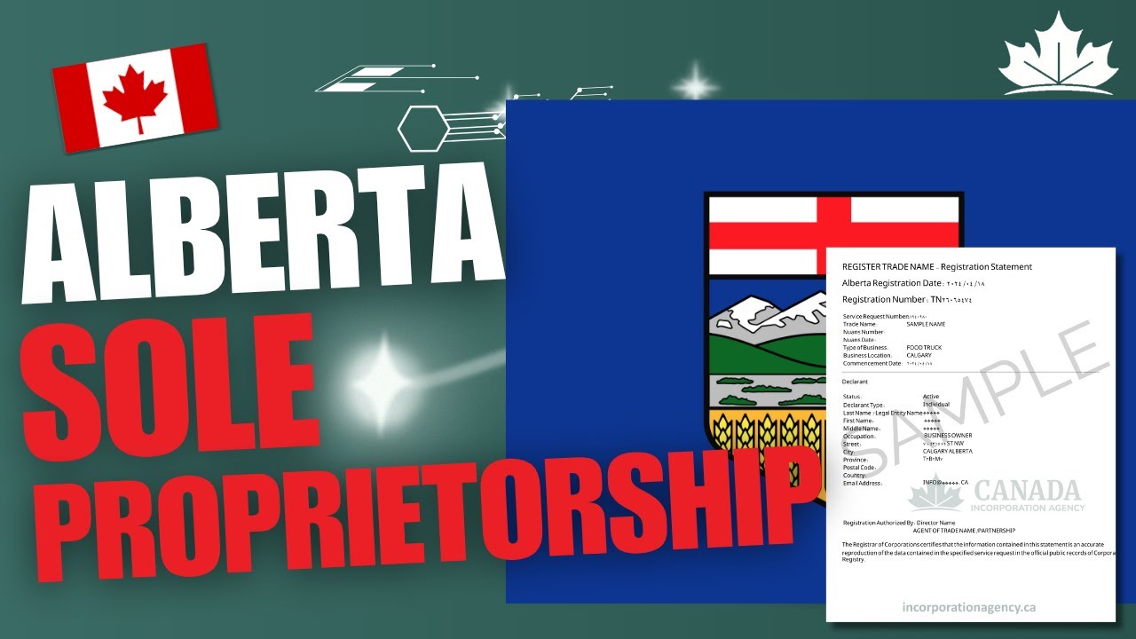 How to Register a Sole Proprietorship in Alberta