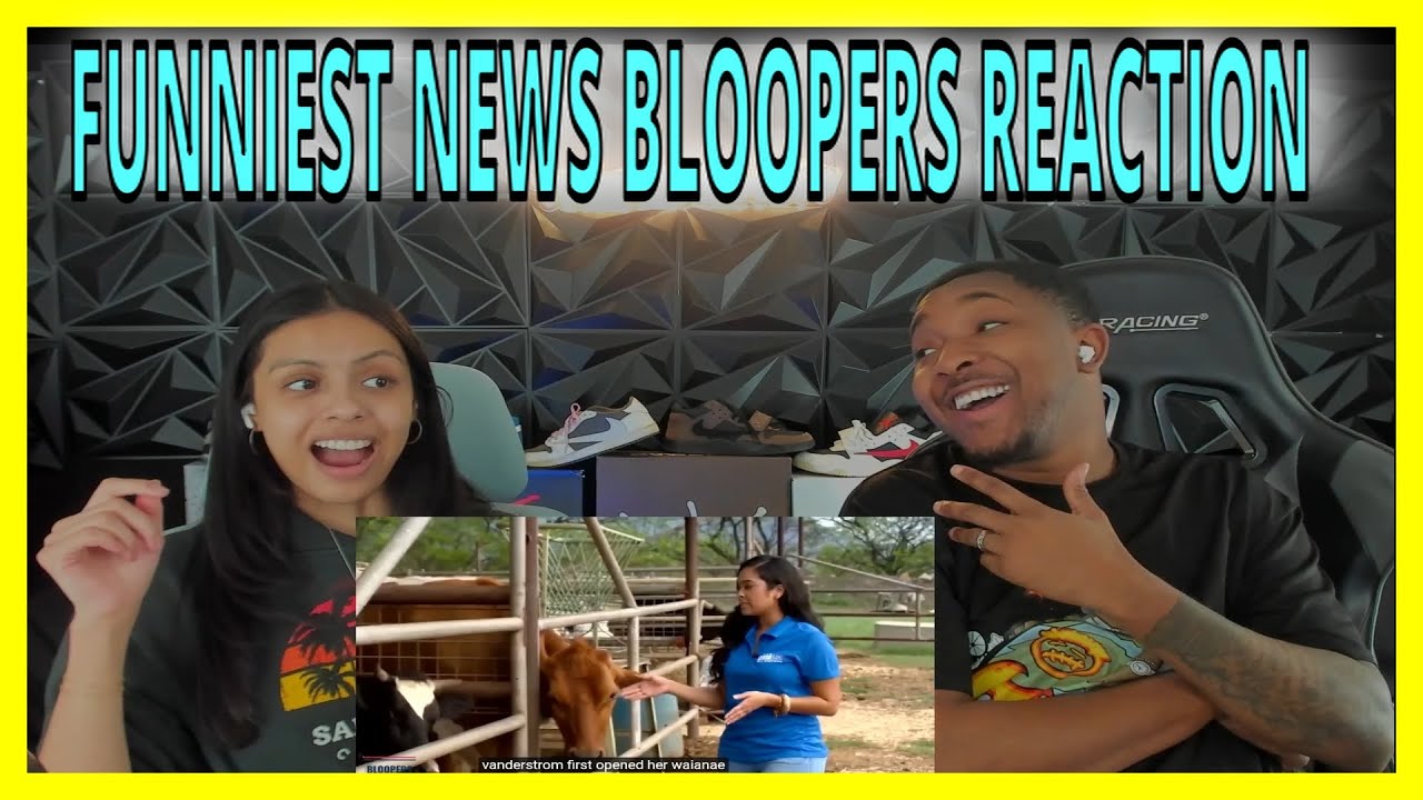 Funniest TV News Bloopers Of All Time- Reaction!