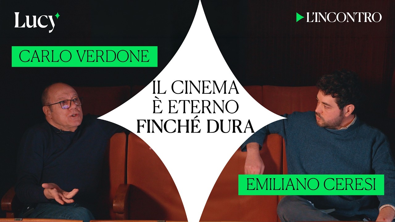 Il cinema &egrave; eterno finch&eacute; dura | Intervista a Carlo Verdone | Lucy sulla cultura