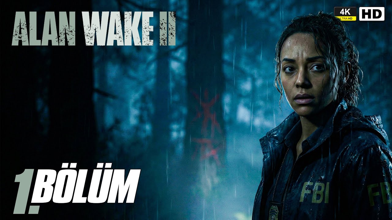 Alan Wake 2 Bölüm 1 – Biz Nereye Düştük! | Türkçe [4K 60FPS]