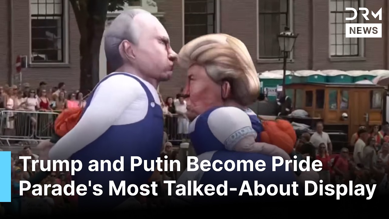 WATCH: Trump and Putin Float Sparks Buzz at Amsterdam WorldPride 2026 Canal Parade | AC1G