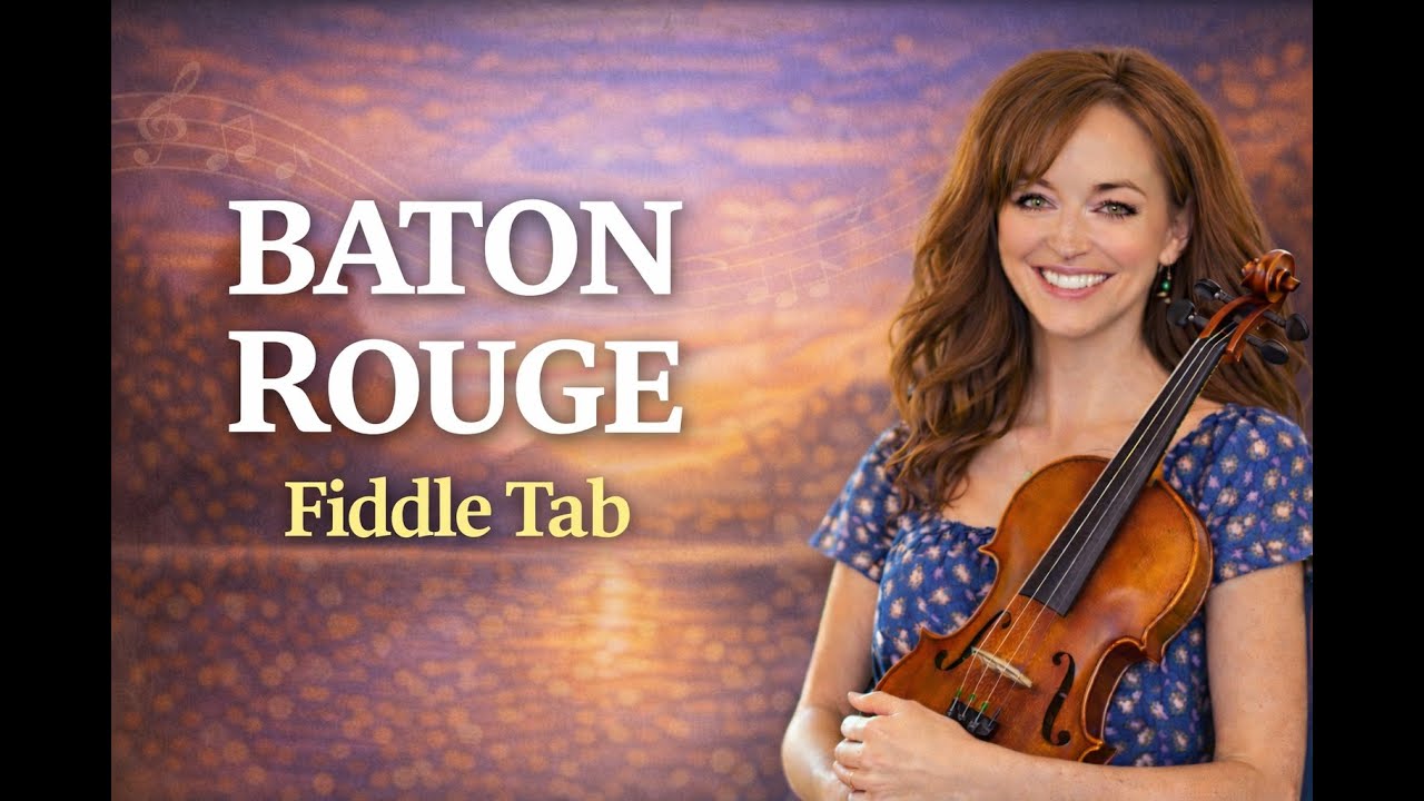 🎻 How to Play Baton Rouge on the Fiddle | Easy Fiddle Tab Lesson