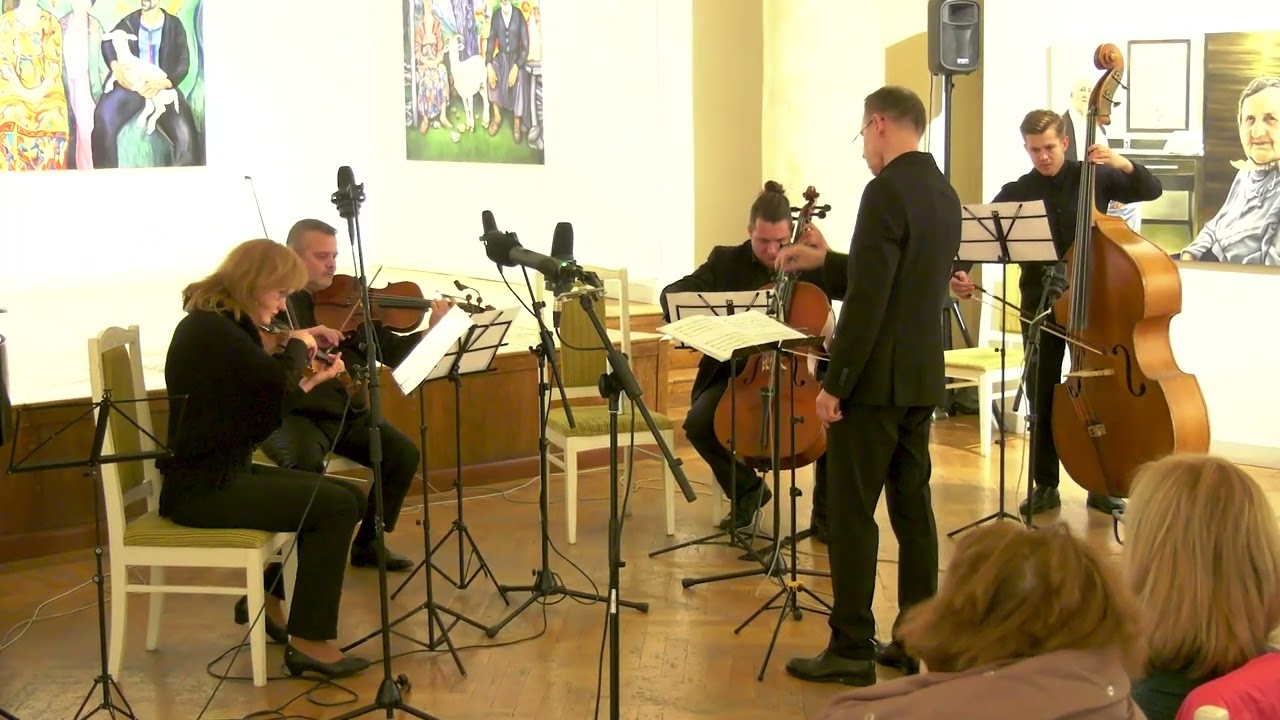 Ghenadie Ciobanu. ”Le canzoni che mi lasciano” for violin, viola, cello and double bass (2023)
