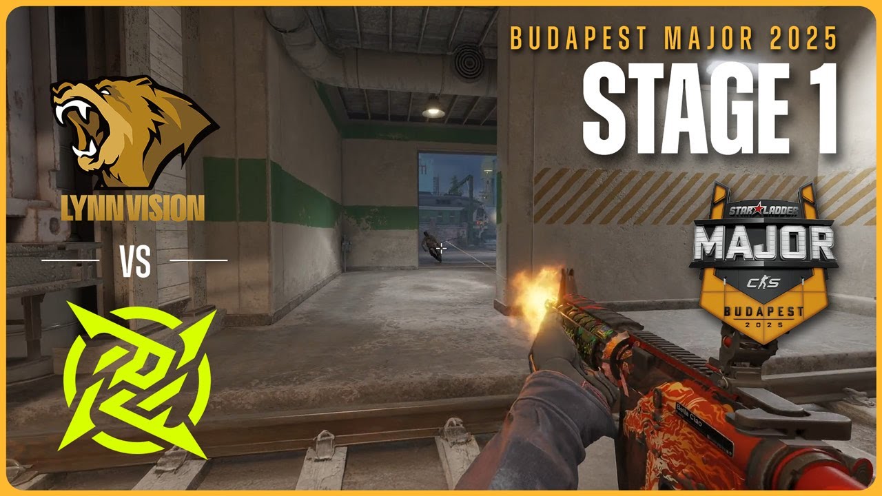 NiP vs Lynn Vision - HIGHLIGHTS - StarLadder Budapest Major 2025 - STAGE 1 | CS2