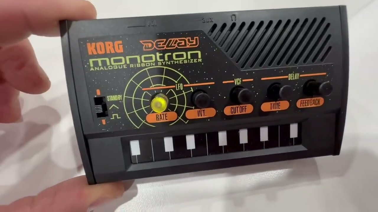 Korg Monotron Delay Analog Ribbon Synthesizer Review