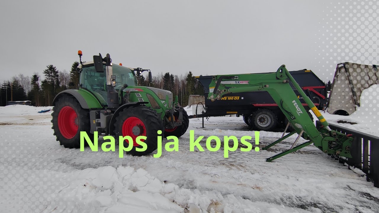 Irtooko kuormaaja? fendt 724 & cargo 5x85