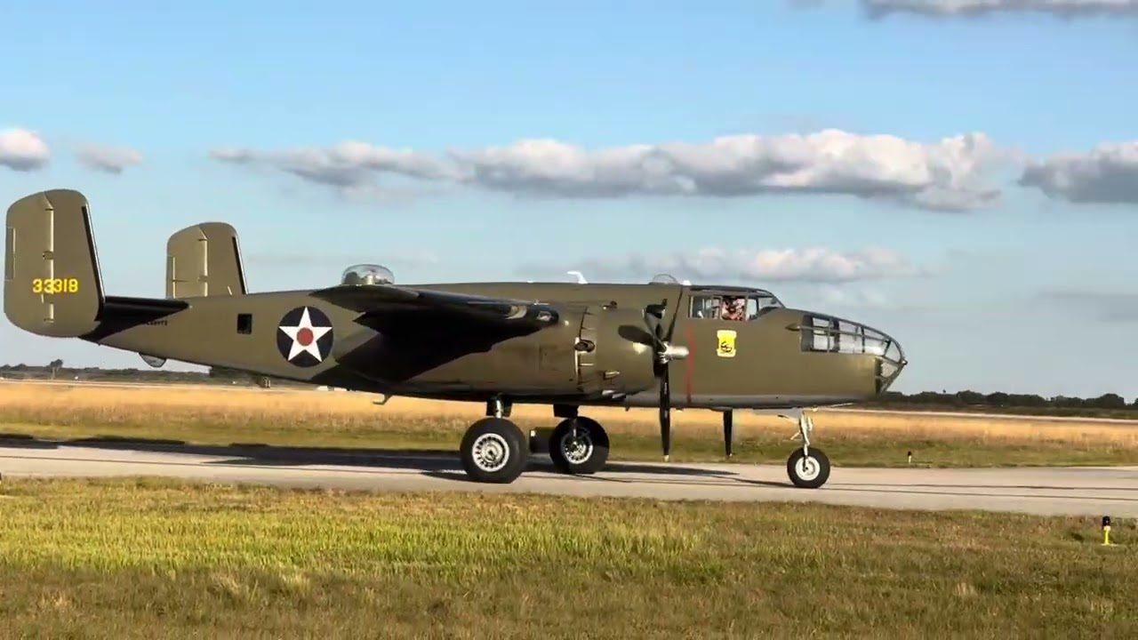 North American B-25D Mitchell at Sebring FL