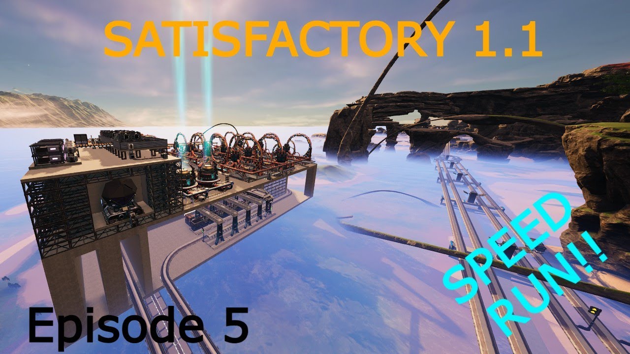 Satisfactory Speed Running: Episode 5