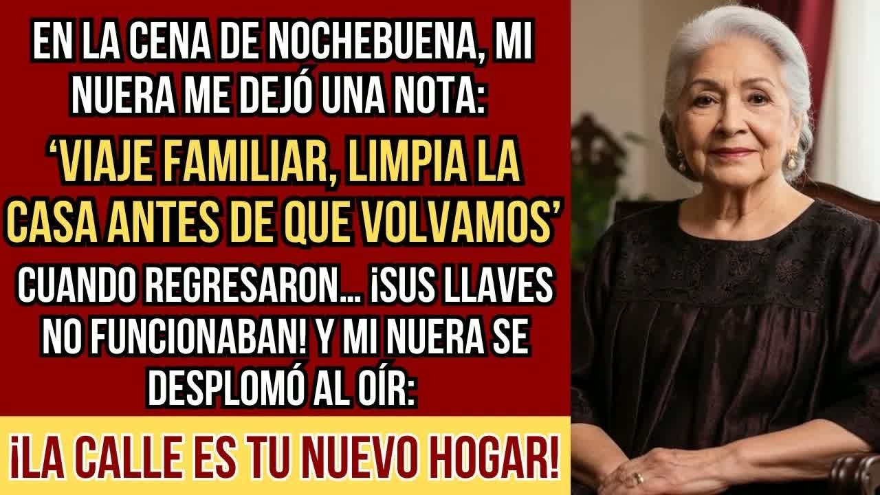 HISTORIAS REALES  Me dejaron solo en la cena de Nochebuena  ＂Viaje familiar, limpia la casa    ＂