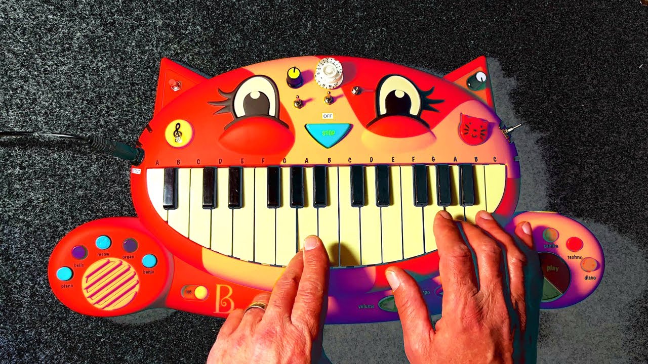 Circuit Bending Fool - Meowsic (interactive cat piano)
