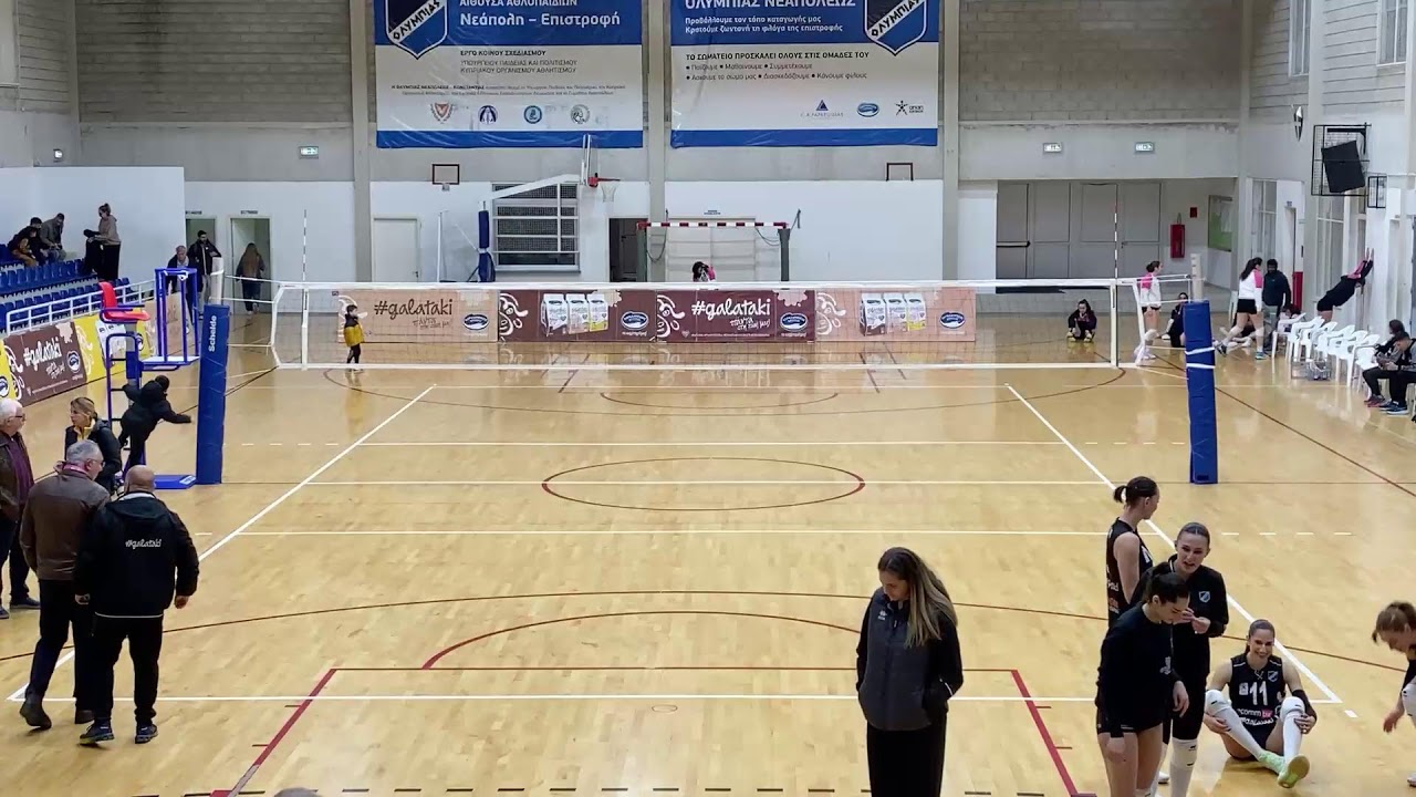 Olympiada Neapolis vs Lemesos volleyball