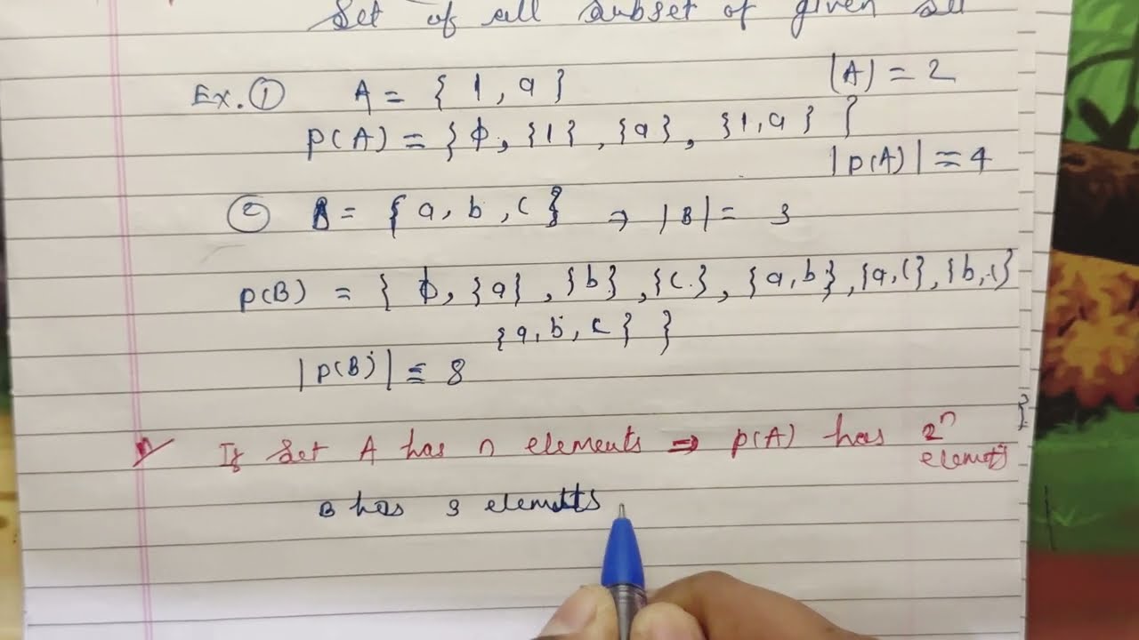 Discrete mathematics Lecture Series: 02- Sets and Proportion, SPPU Exam Oriented