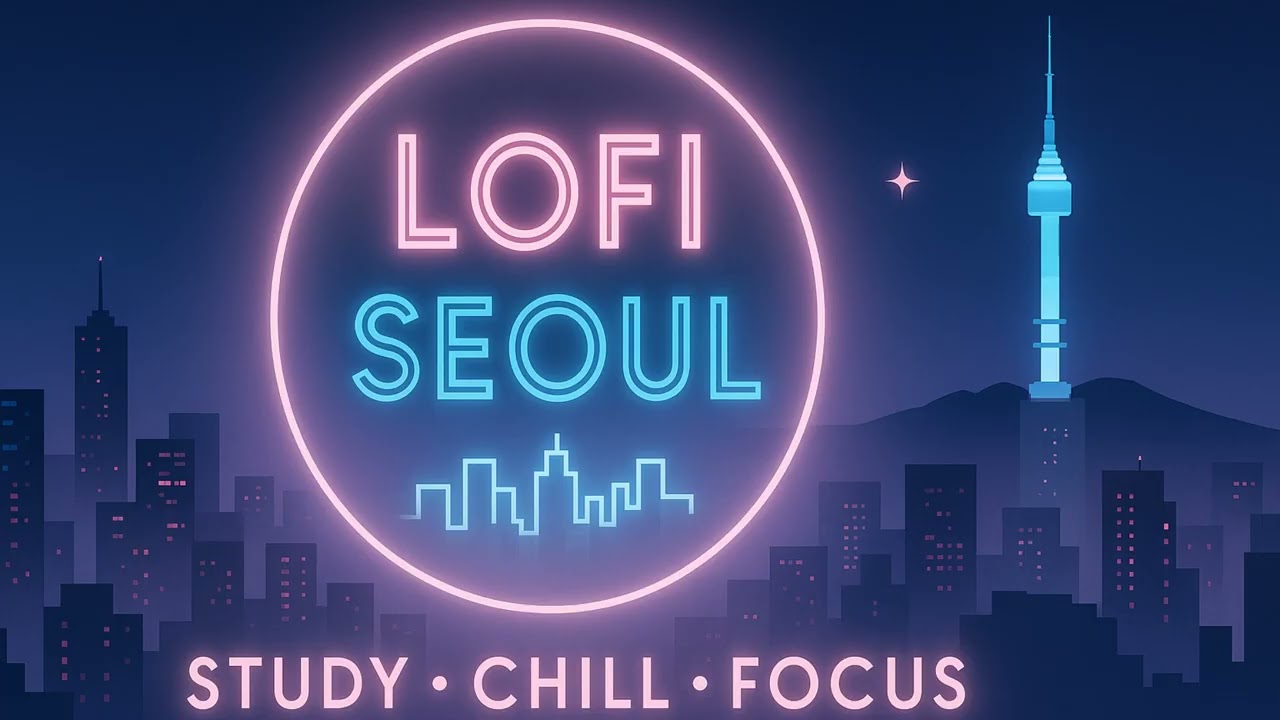 Morning Vibes & Focus — Neon Seoul Lo-Fi