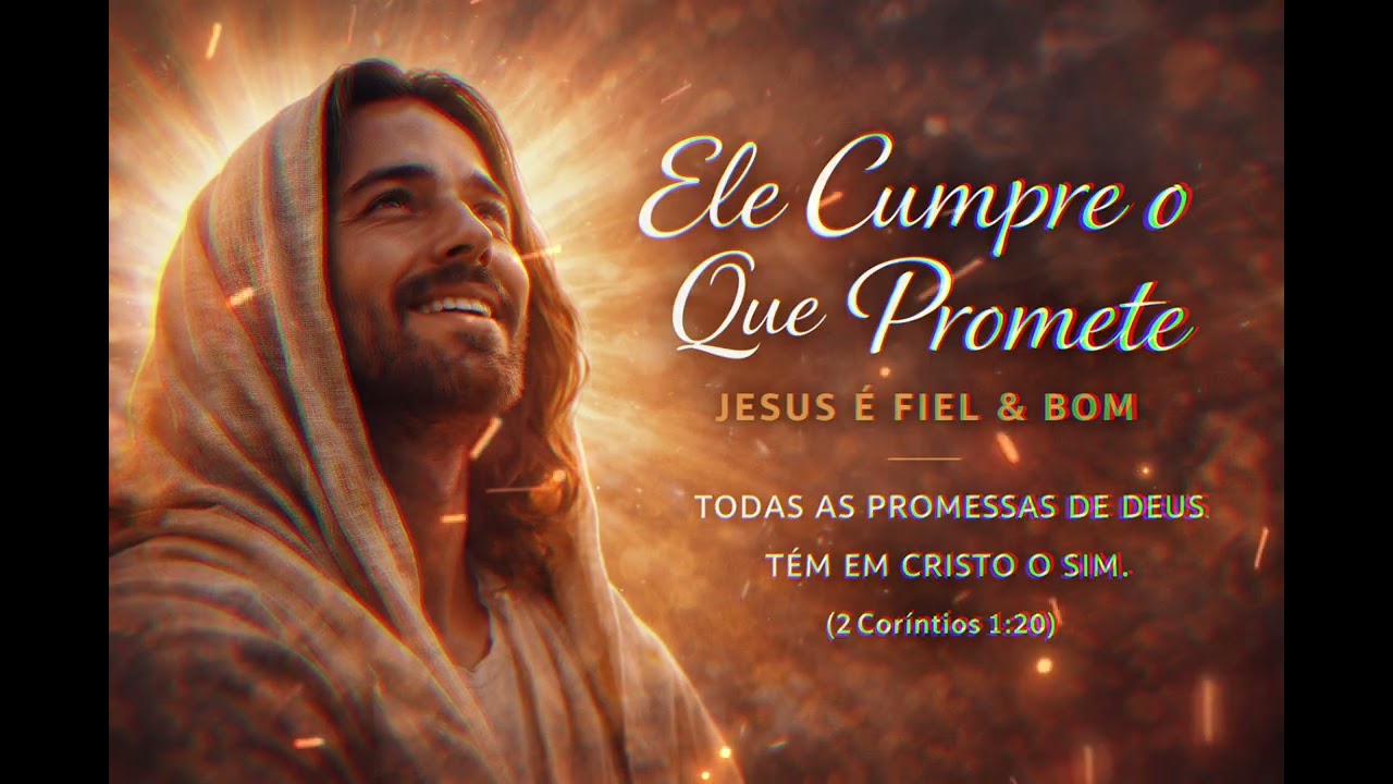 JESUS É FIEL | Ele Cumpre Promessas | Louvor de Adoração e Esperança