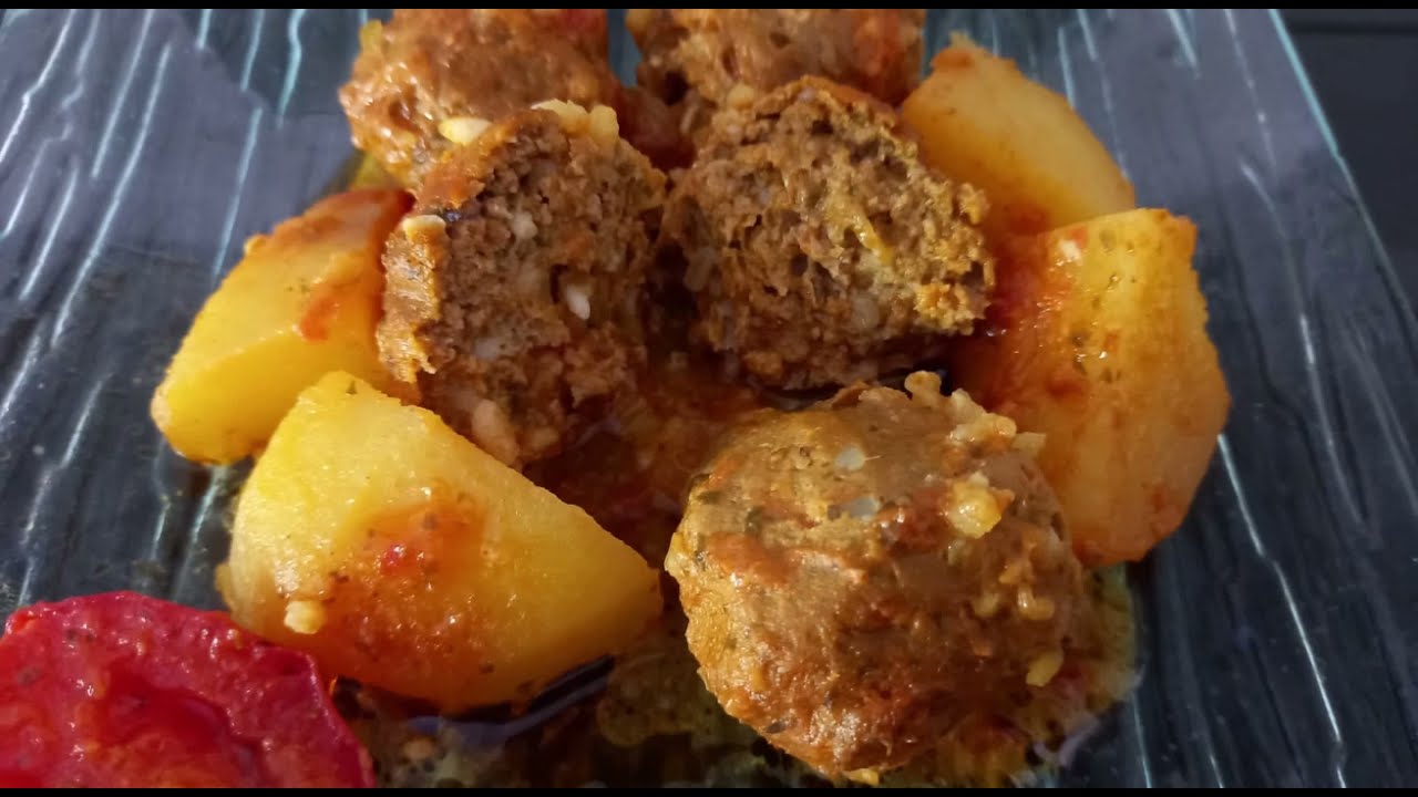 Kefta/boulettes de sardines au riz🍛🐟 كفتة / سردين مع أرز