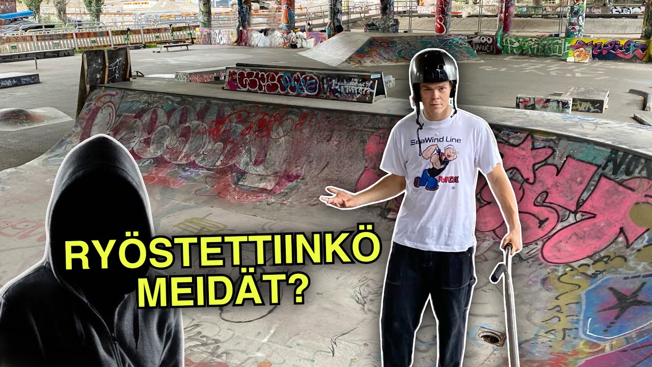 SALAINEN SKEITTIPARKKI SILLAN ALLA! *KUUMOTTAVA PAIKKA*