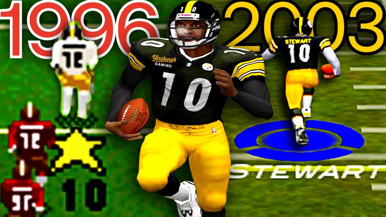I Scored a Rushing TD in Every Madden with Kordell Stewart on the Steelers 💫 (1996–2003)
