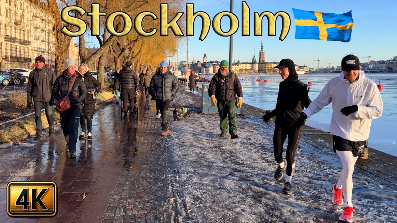 Sunny Saturday Stroll in Stockholm☀️🚶‍♂️晴れた土曜日のストックホルム散歩☀️🚶‍♂️Paseo Soleado de Sábado en Estocolmo