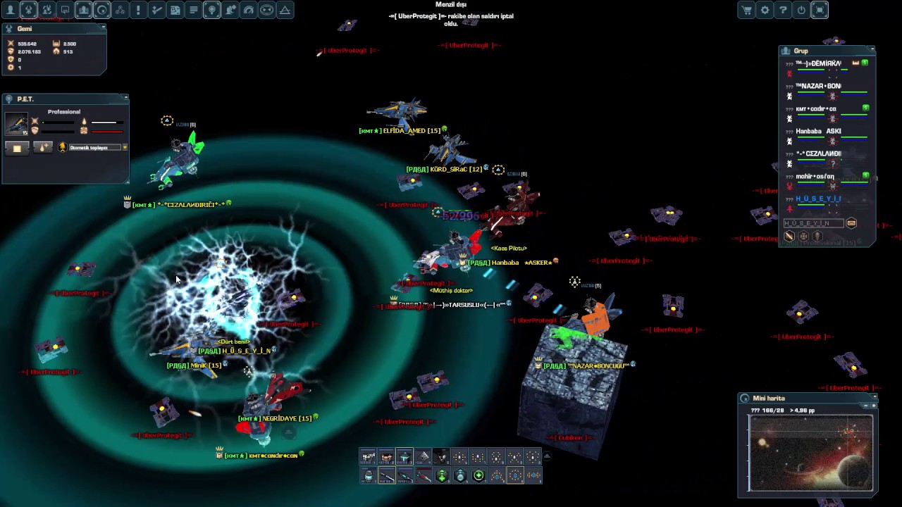 Darkorbit TR6 PAŞA ve  KMT Klanı Gizli Harita Özel