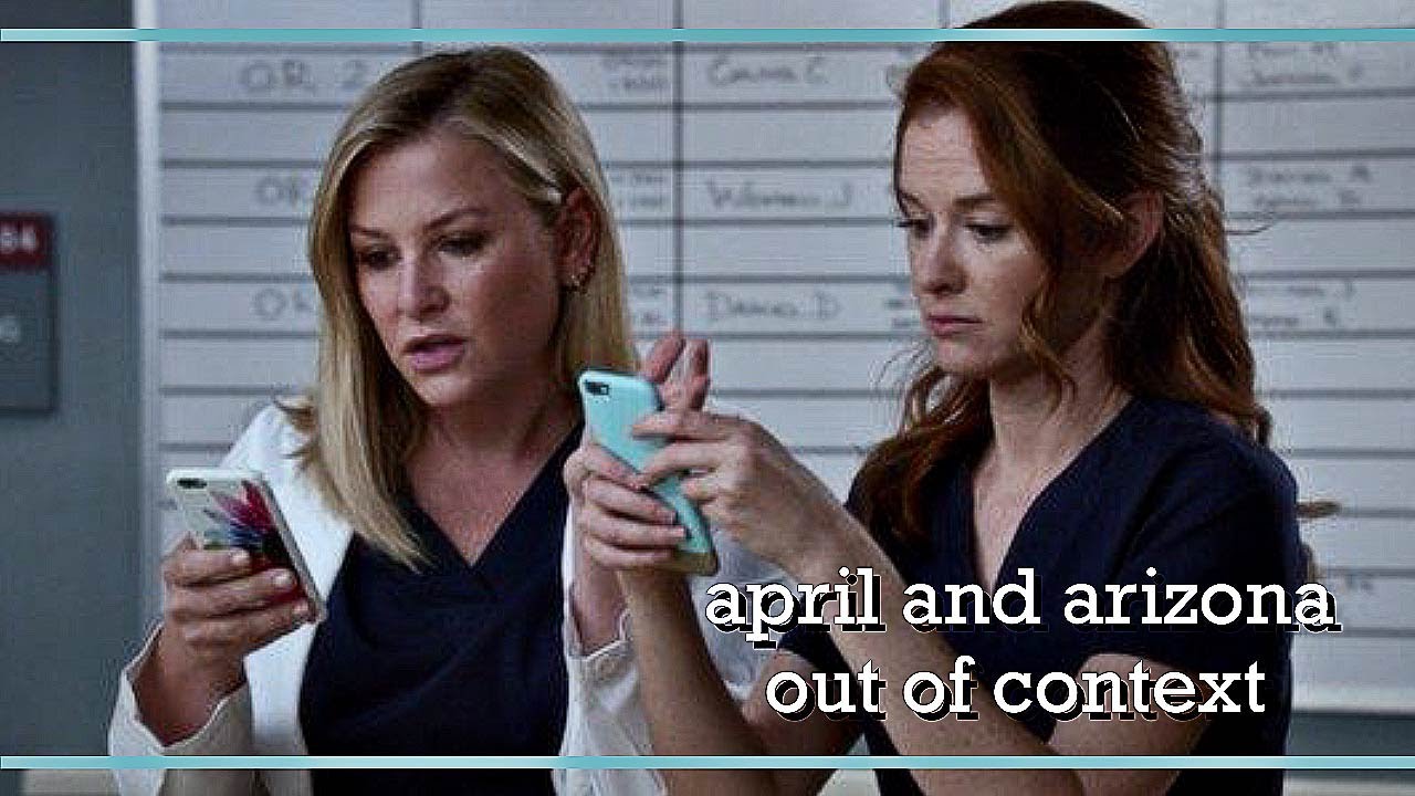arizona and april out of context
