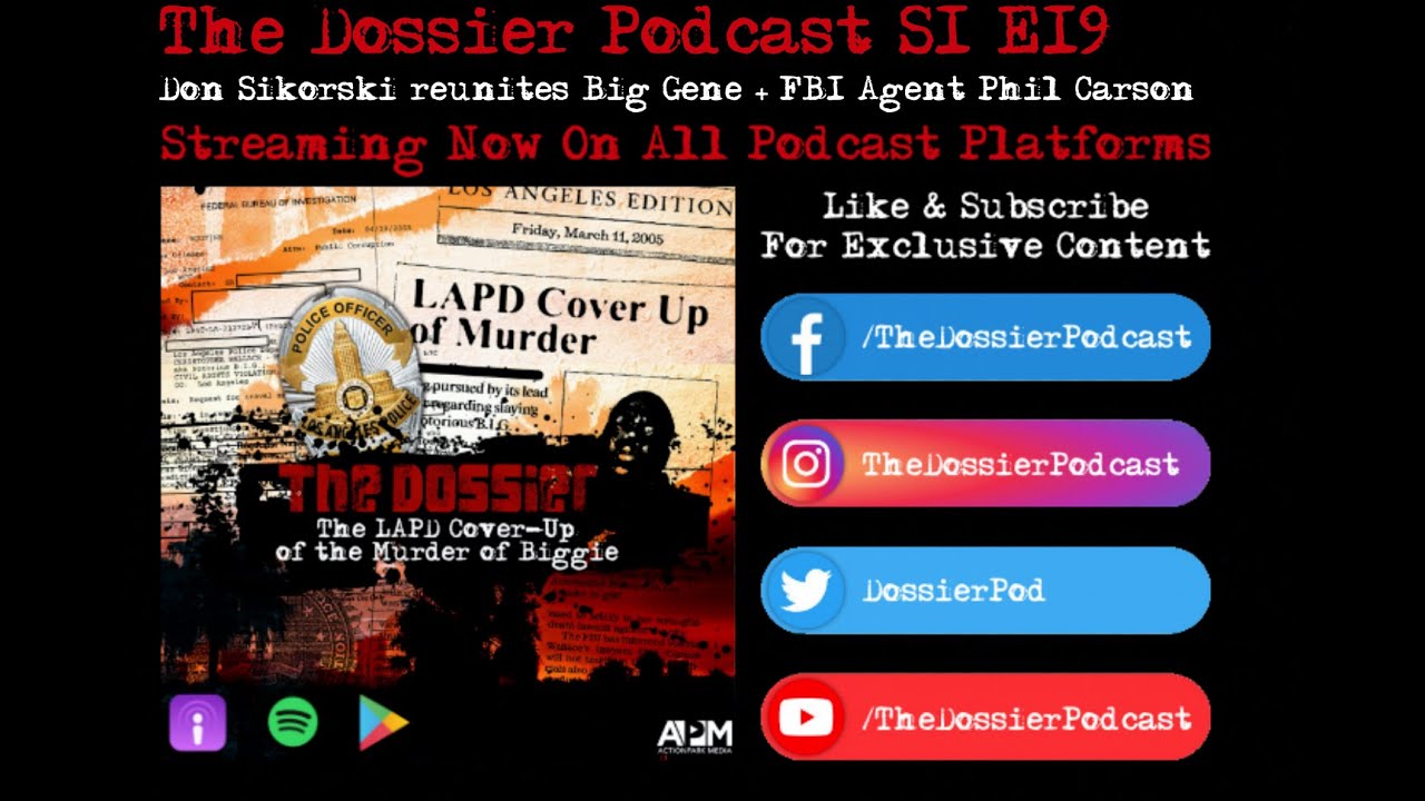 FBI Agent Phil Carson and Puffy's ex bodyguard Big Gene discuss the murder of The Notorious BIG