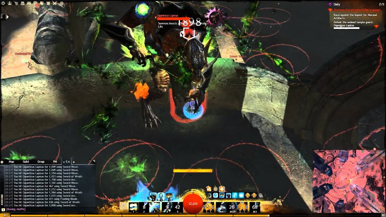 GW2 - Guardian Lupicus Solo (5:18) - Former World Record