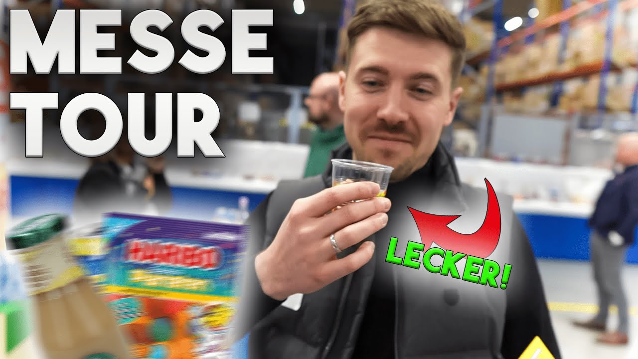 NEUE PRODUKTE FÜR SNACKAUTOMATEN! 😍🤩 Unsere Tour durch die Lebensmittelmesse! #messe #tour