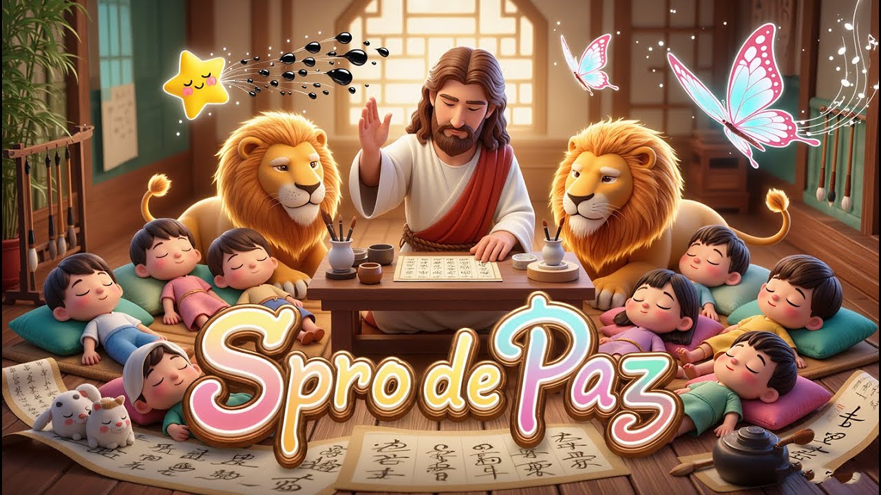 🌿 Hinos de Ninar Cristãos para Crianças ⭐ com abraço de Deus e proteção | Paz no Lar e no Sono 🤍