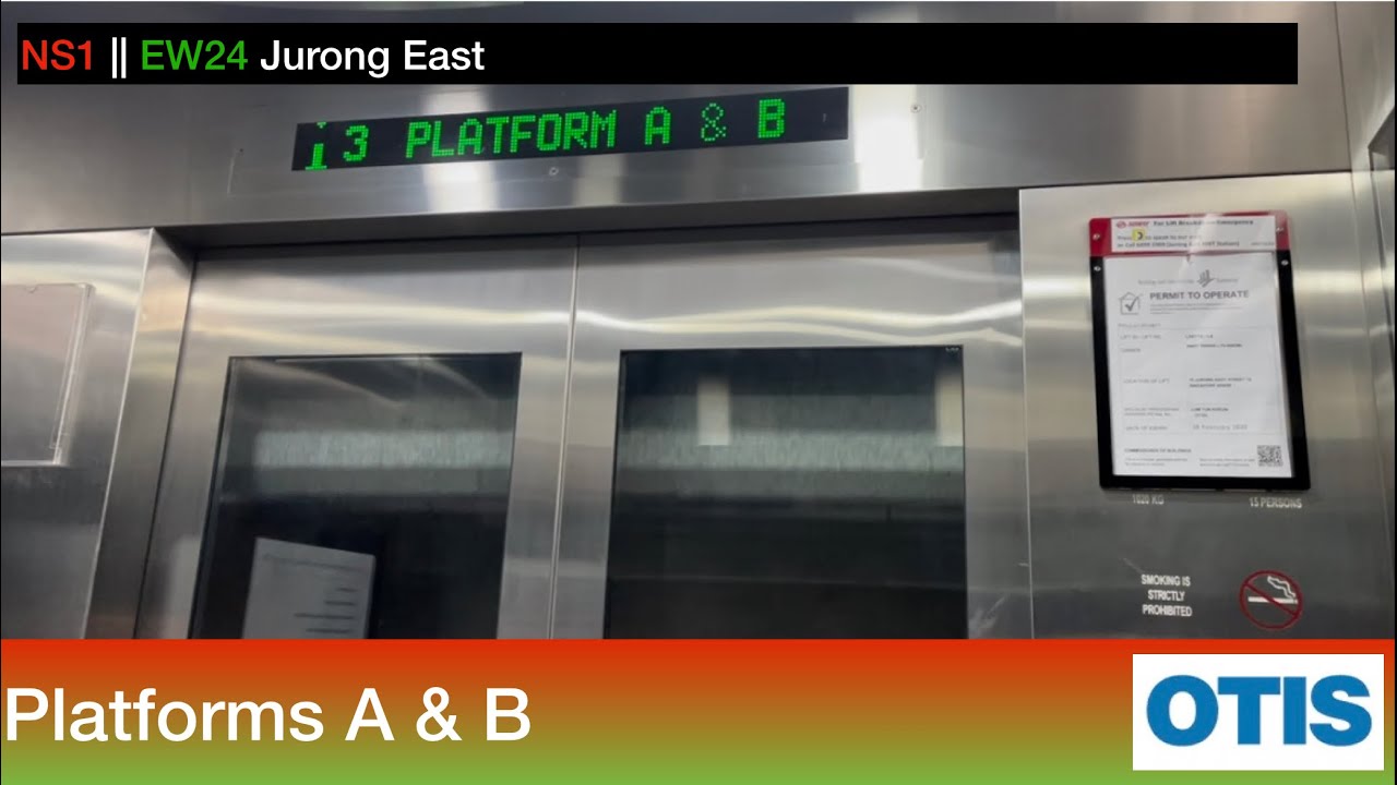 Jurong East MRT Station || Otis Elevator (Platforms A & B)