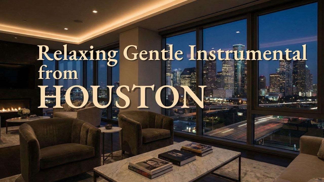 Houston City Ambience - Relaxing Instrumental Music for Sleep, Study & Focus