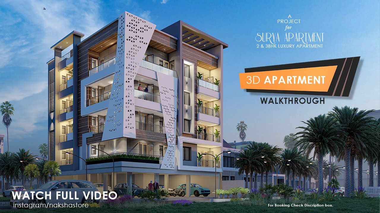 Luxury Apartment 3D Walkthrough