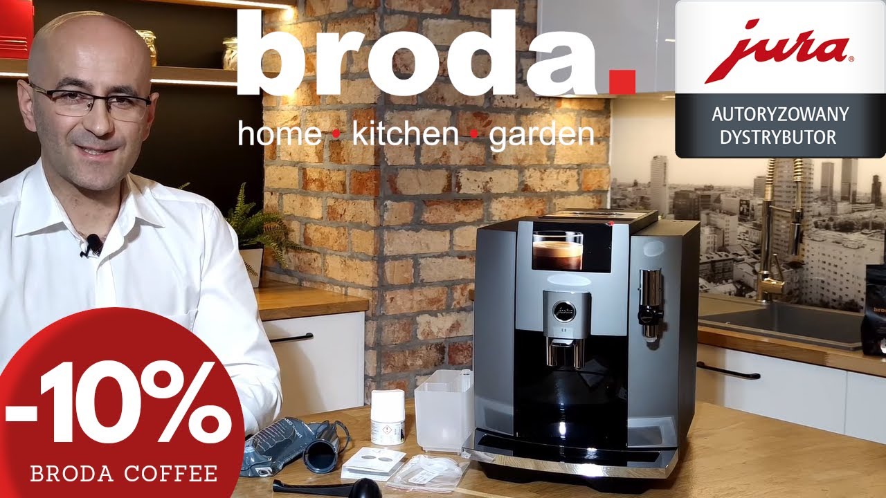 Ekspres Jura E8 EB - unboxing, konfiguracja, pierwsze kawy
