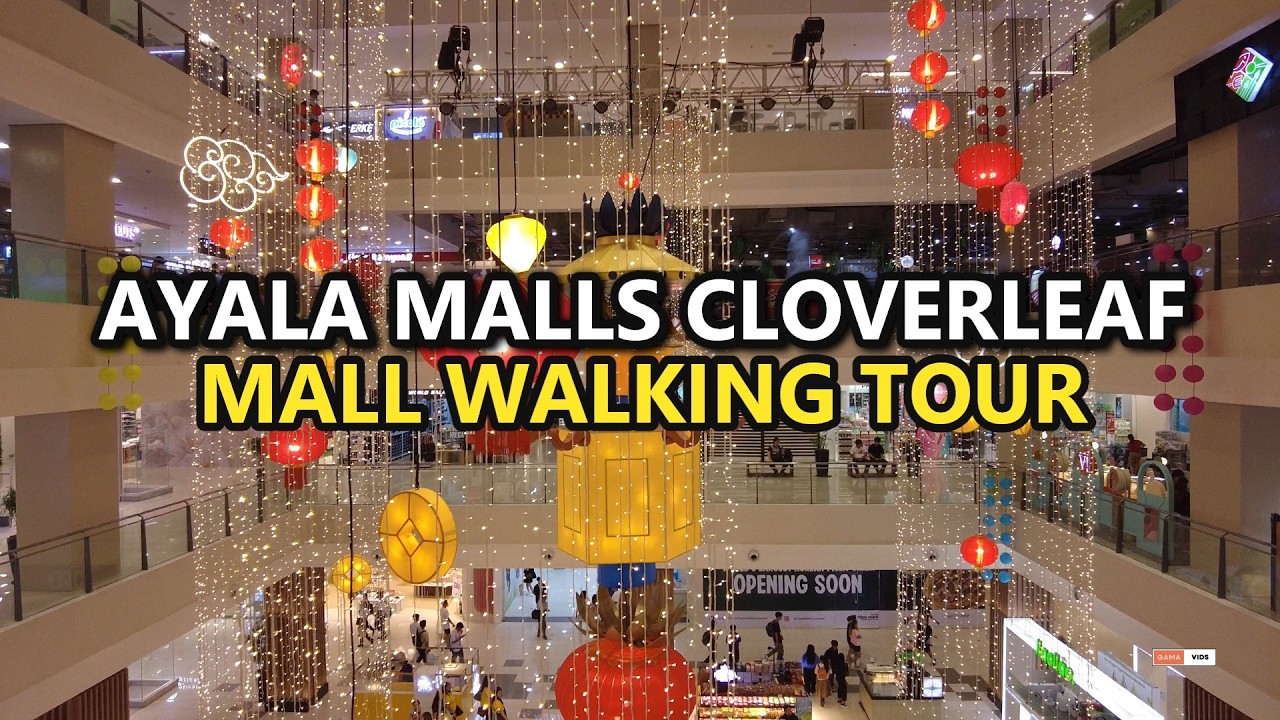 Ayala Malls Cloverleaf | Mall Walking Tour | Quezon City, Philippines | February 2025 | 4K
