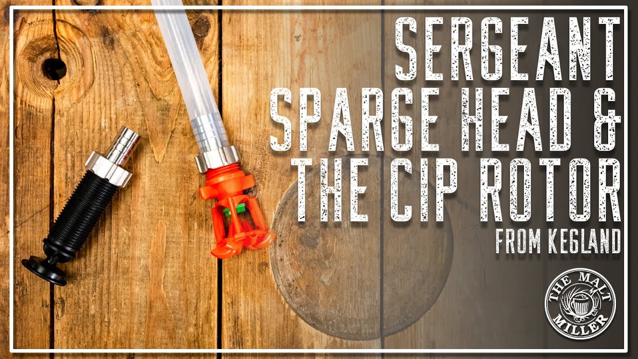 SPARGE & CIP MADE EASY FOR YOUR HOME BREW | THE MALT MILLER HOME BREWING CHANNEL