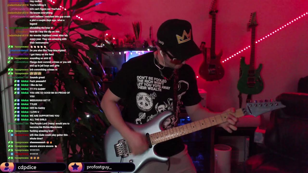 Joe Satriani covers LIVE CONCERT