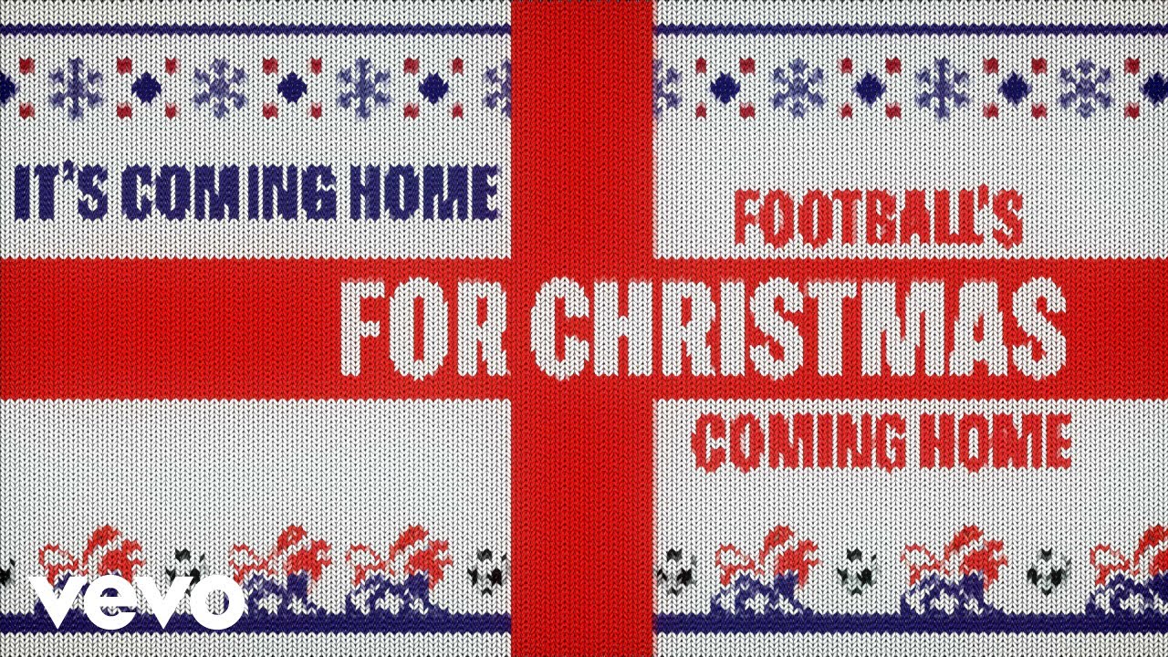 Three Lions (It's Coming Home for Christmas) (Official Lyric Video)