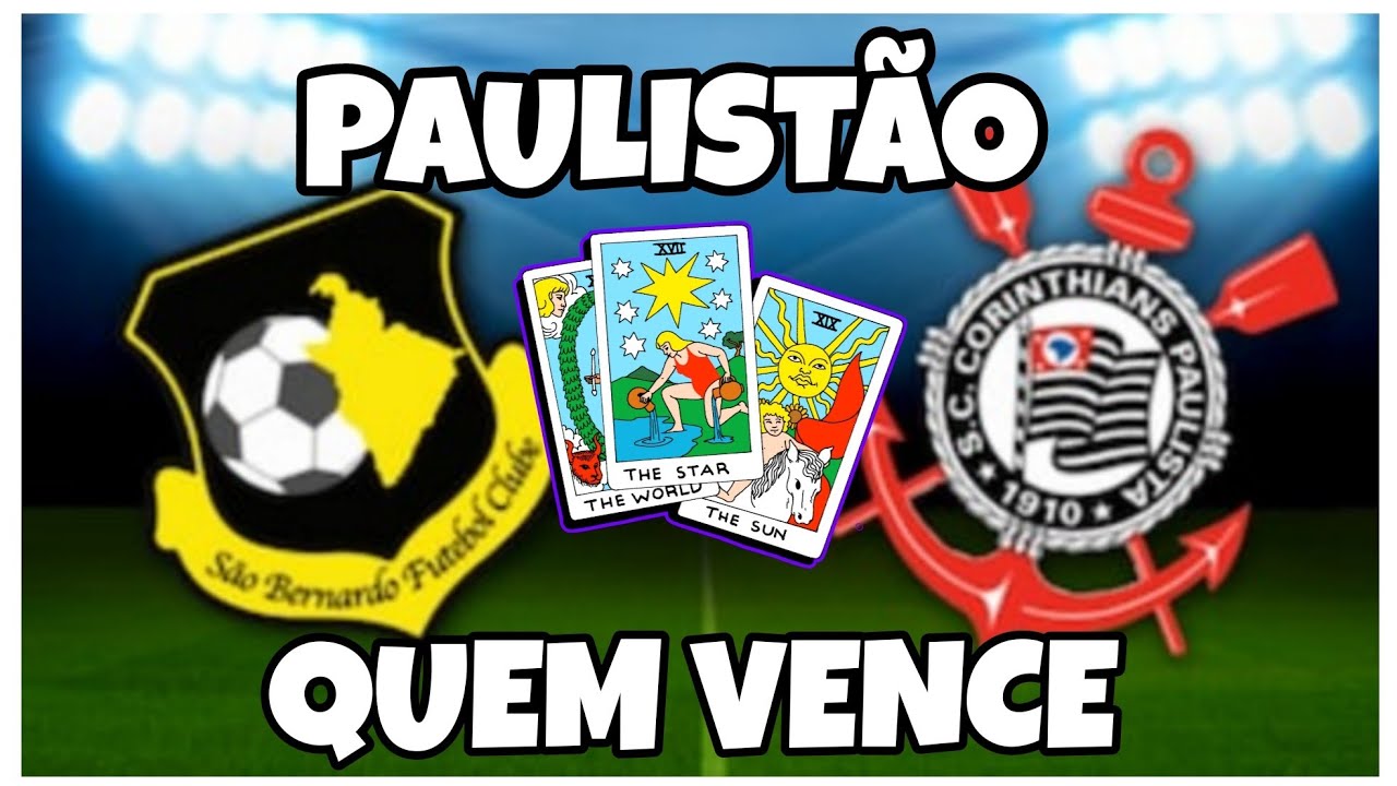 SÃO BERNARDO X CORINTHIANS CAMPEONATO PAULISTA - TAROT REVELOU RESULTADO🔮