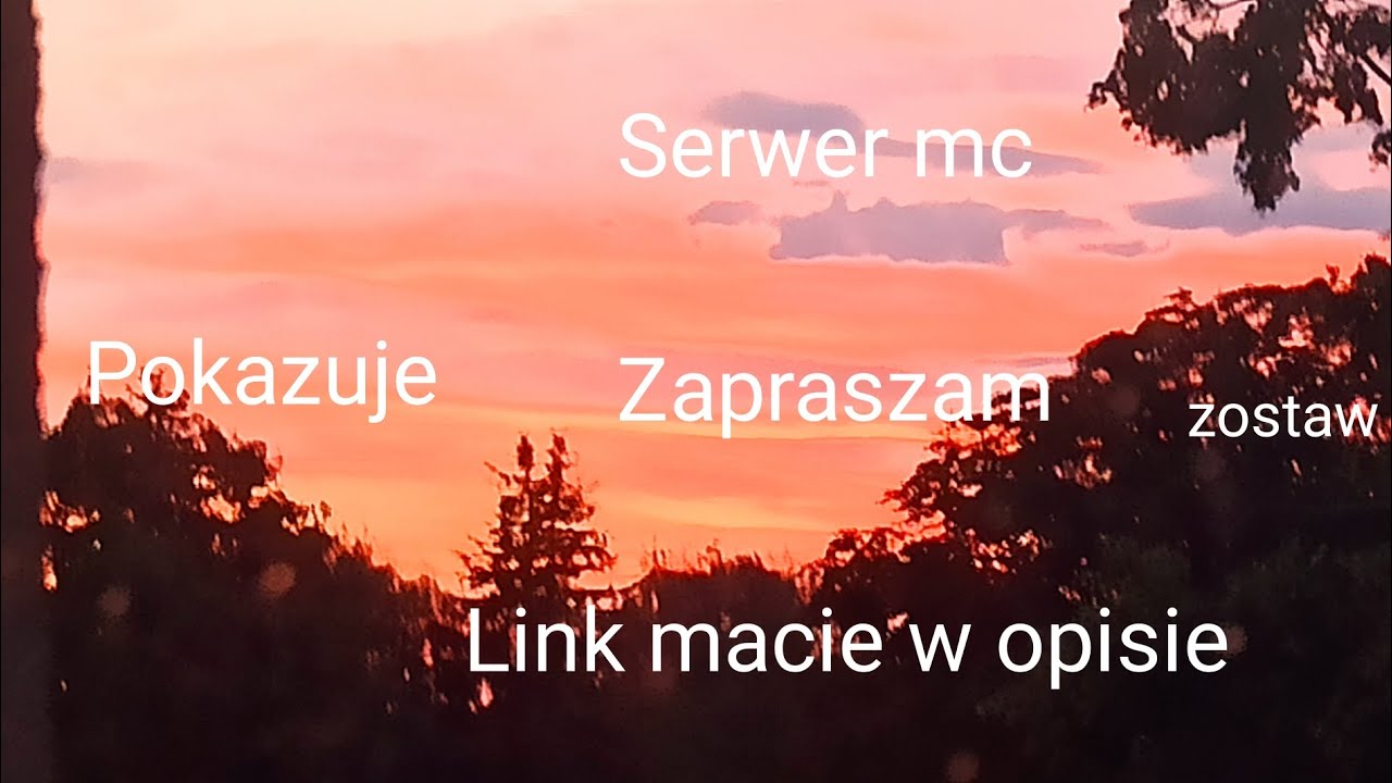 Serwer mc zapraszam