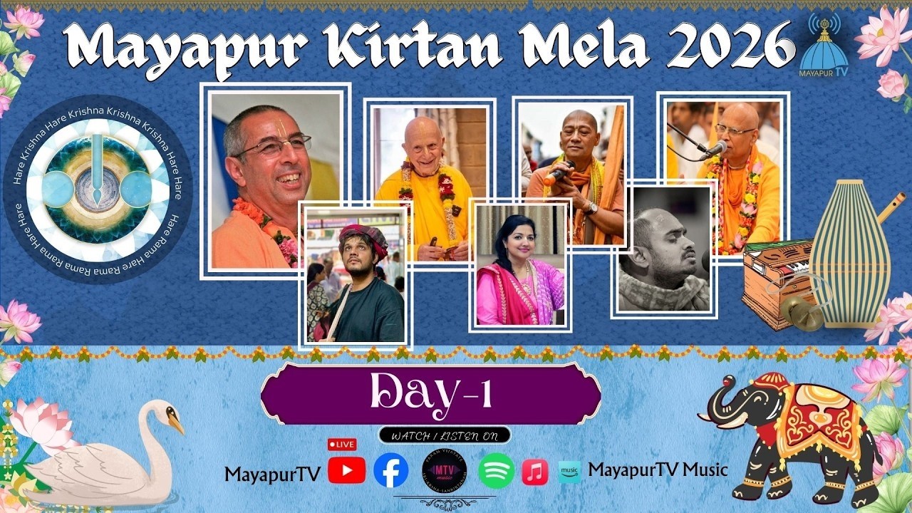 KIRTAN MELA 2026 || Day-1 || Live|| ISKCON Mayapur || MayapurTV