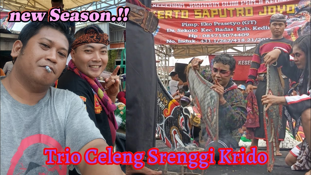 Trengginas..!!! Full Celeng Srenggi Krido - jaranan Kerto Saputro Joyo