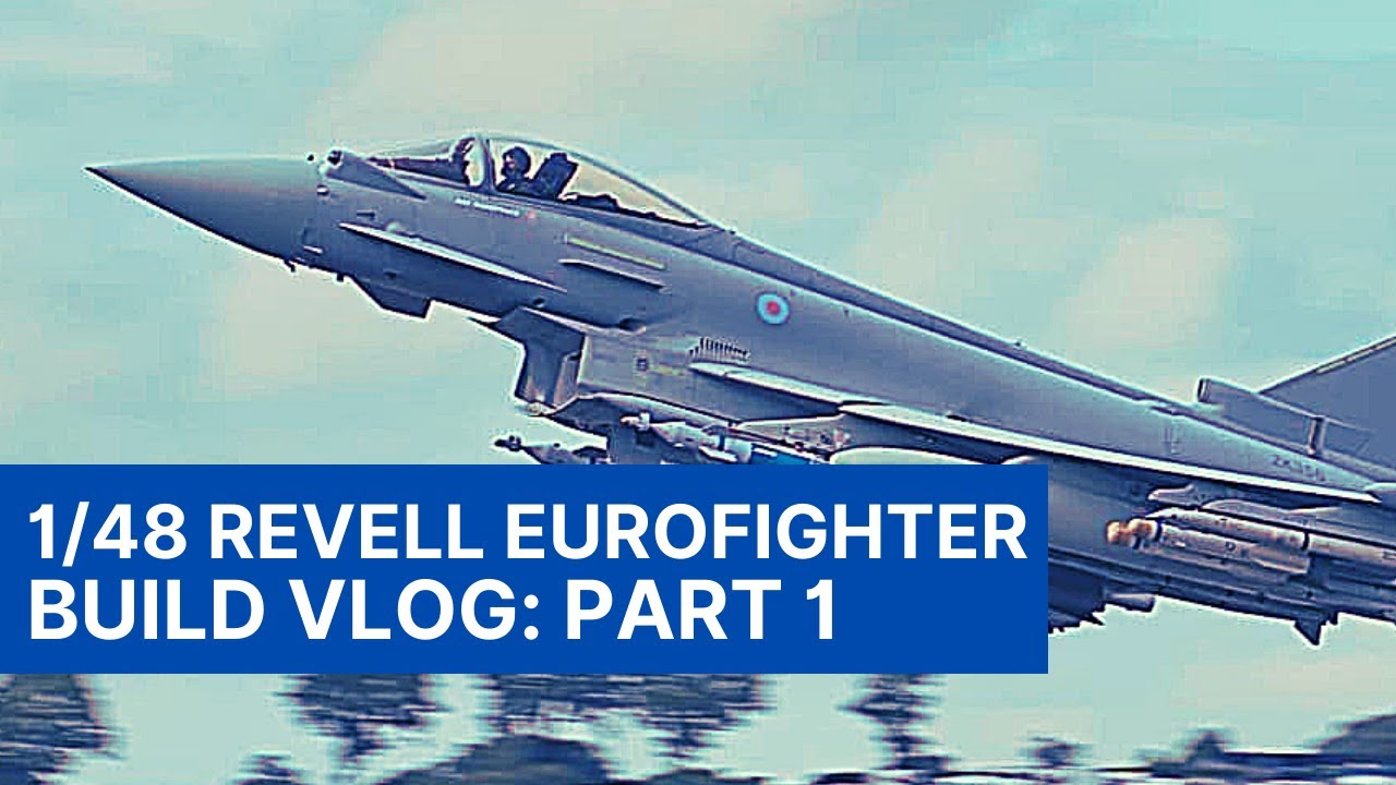 1/48 Revell Eurofighter Typhoon (RAF) Build Series - Part 1: Intro, cockpit and ejection seat