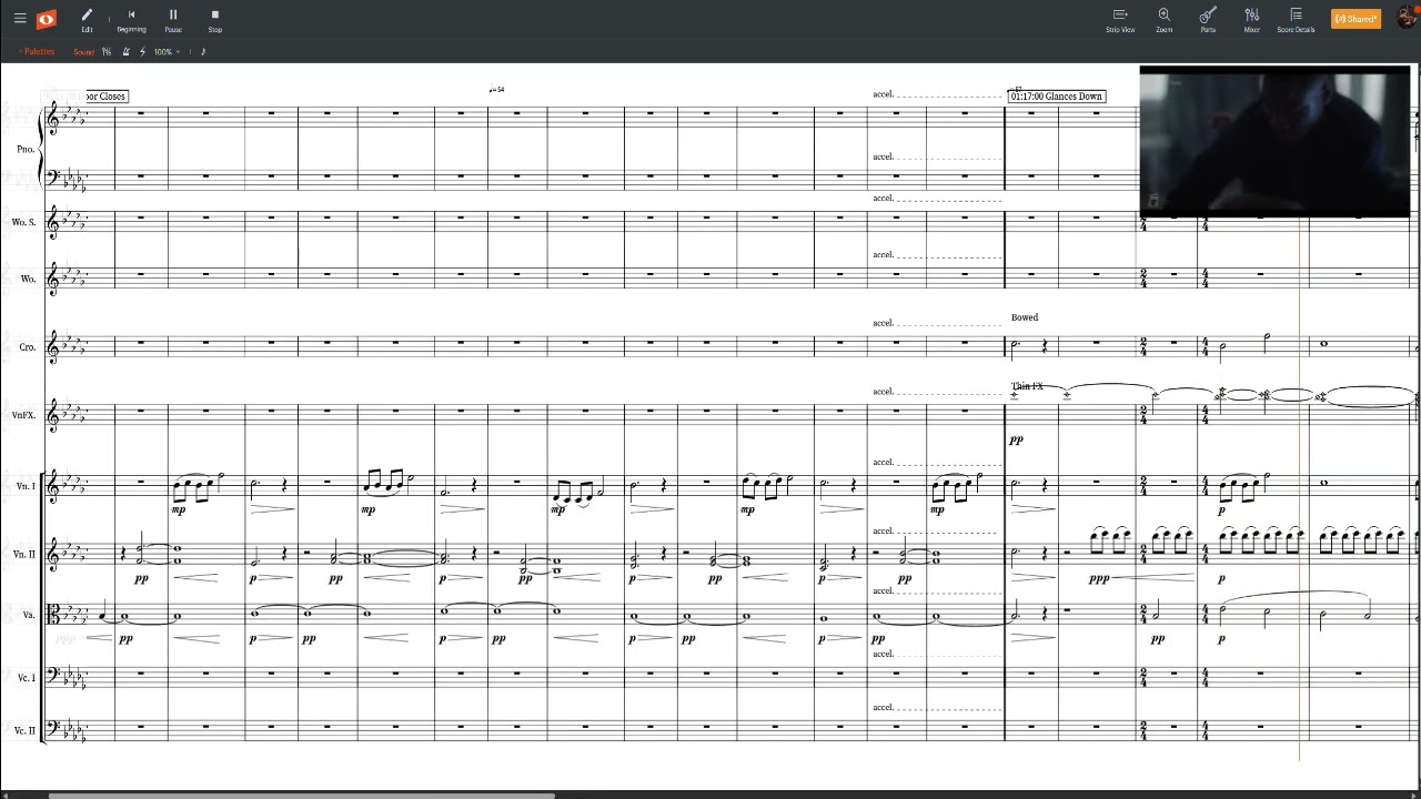When The Clapping Stops Excerpt | IMFC Winter 2026 | Rescore Entry Sheet Music Video