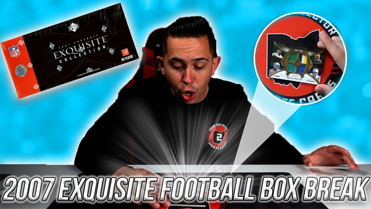 Opening a 15 YEAR OLD Box Of EXQUISITE FOOTBALL 😰 Throwback Box Break