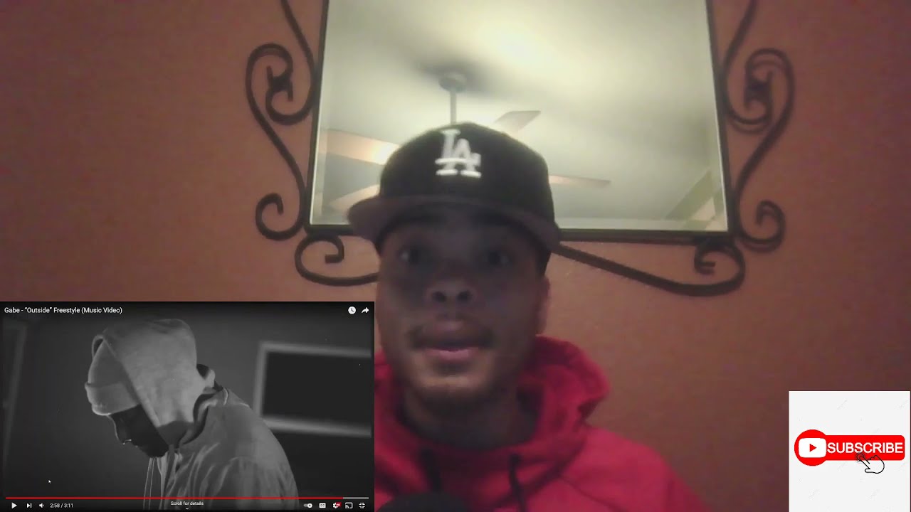 COMPTON ARTIST * GABE OUTSIDE - REACTION VIDEO
