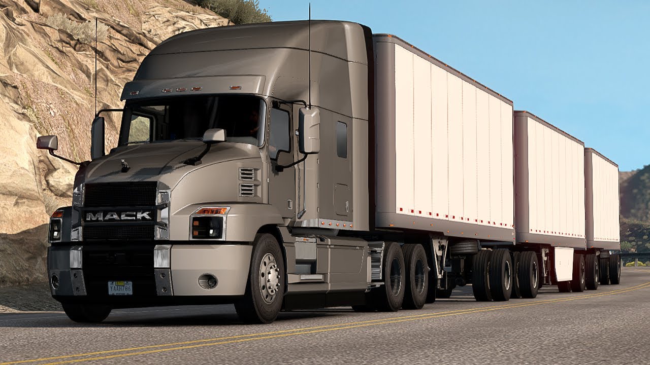 American Truck Simulator - MACK ANTHEM - Elko to Nampa Part 1