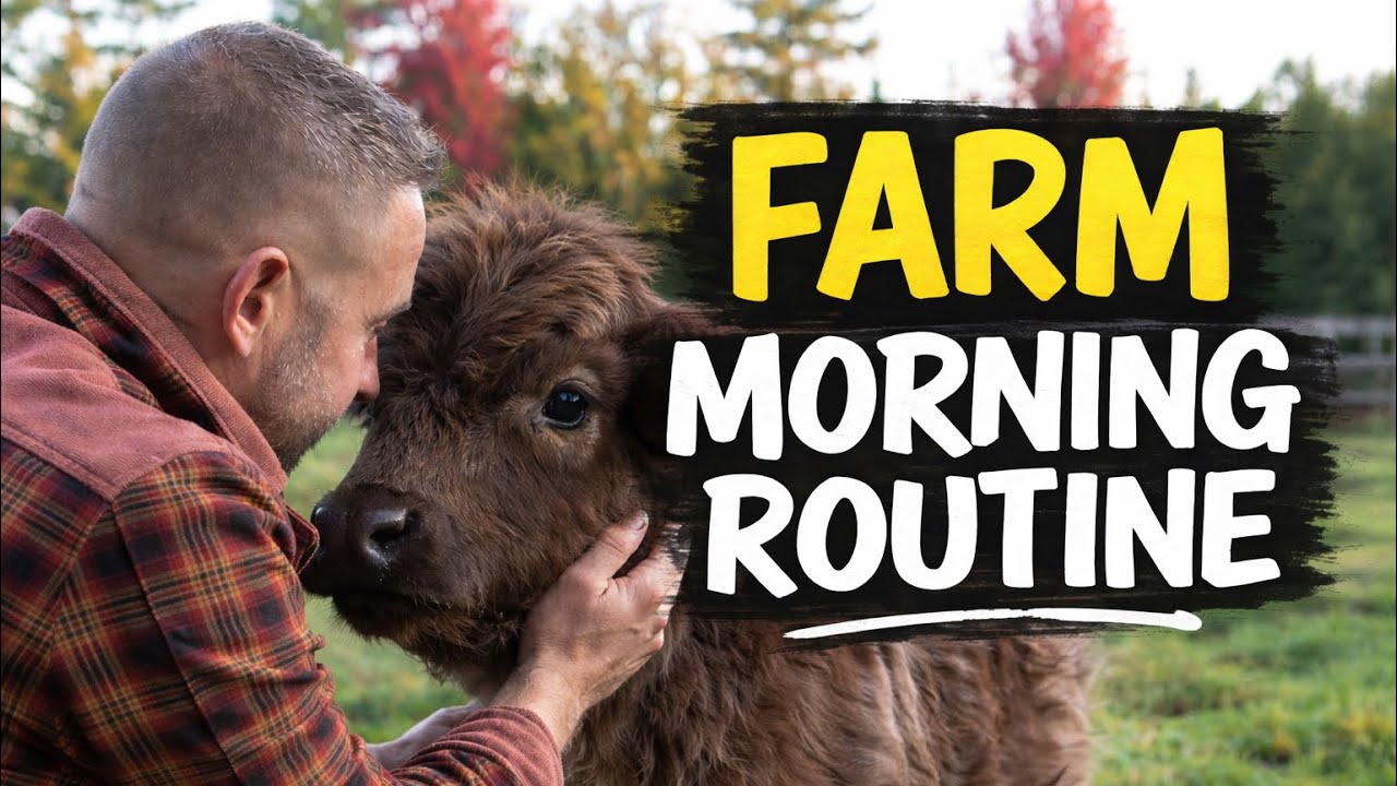 Come With Us for Opening Procedures on the Farm!