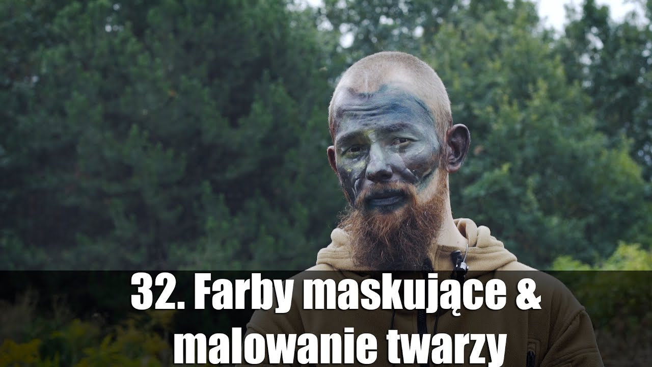 Wyzwanie Przetrwanie odc.32 - Farby maskujące | malowanie twarzy